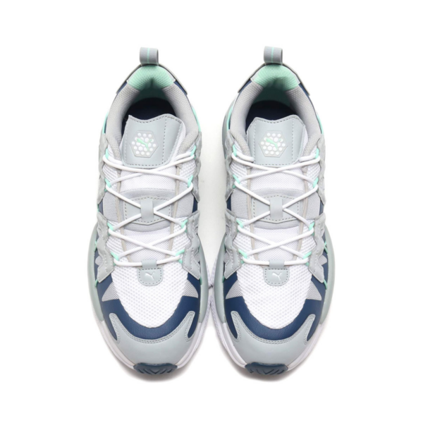 Giày Puma Lqdcell Omega Striped Kit Grey Green 371476-02 - Ảnh 3