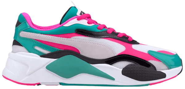 Giày Puma RS-X3 'Plastic Pack Green Fluo Pink' 371569-04
