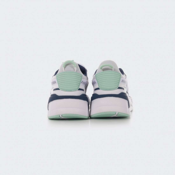 Puma RSX Joy Jr Sneakers White Blue Green Water 372864-01 - Ảnh 5