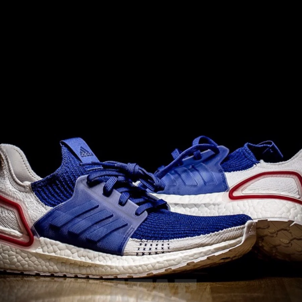 Giày Adidas UltraBoost 19 'White Blue' EF1340 - Ảnh 5