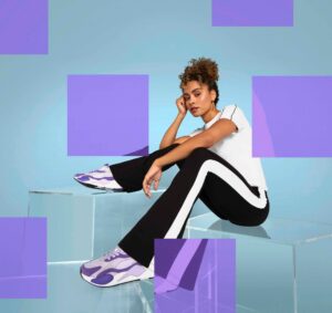 Alternative view of Giày Puma Wmns RS-X3 Super 'Purple Heather' 374660-08