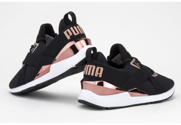Giày Puma Wmns Muse X3 'Black Metallic Pink' 375131-01 - Ảnh 4