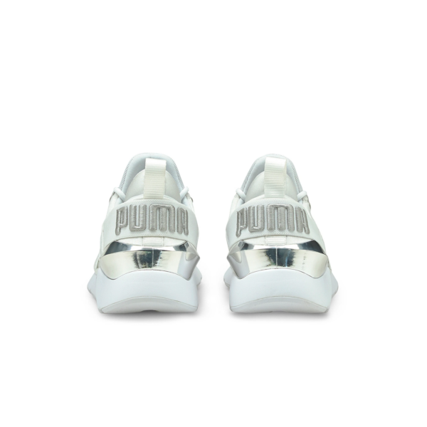 Giày Puma Wmns Muse X3 'White Metallic Silver' 375131-02 - Ảnh 3