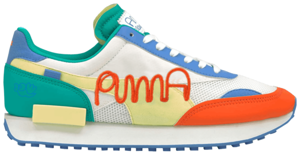 Giày Puma Mr. Doodle x Future Rider 'Puma Wordmark Embroidery' 375790-01