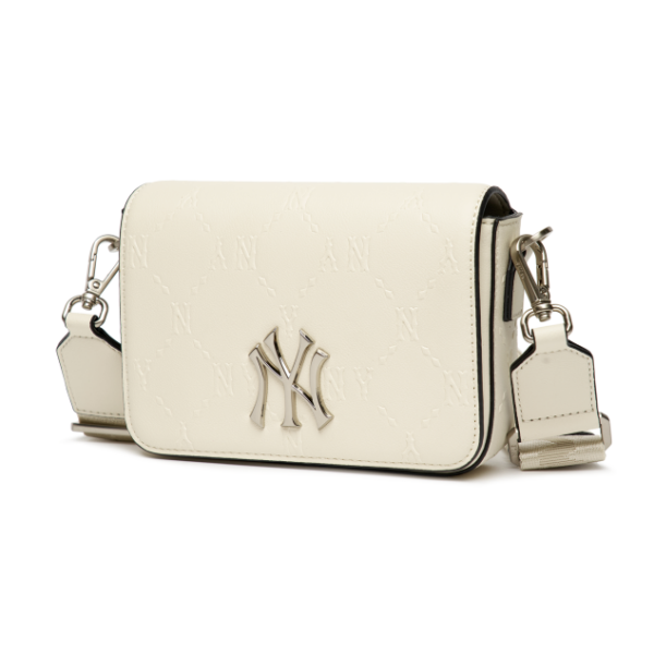Túi MLB Monogram Diamond Embo Mini Crossbody Bag NY Yankees 3ACRS041N-50CRS - Ảnh 2