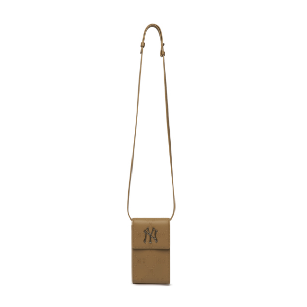 Túi MLB Monogram Diamond Emo Cell Phone Cross Bag NY Yankees 3ACRH041N-50BGD - Ảnh 4