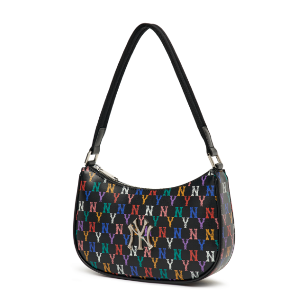 Túi MLB Monogram Rainbow NY Yankees 3ABQS041N-50BKS - Ảnh 2