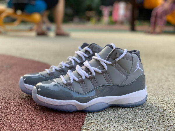 Giày Nike Air Jordan 11 Retro 'Cool Grey' 2010 378037-001 - Ảnh 4