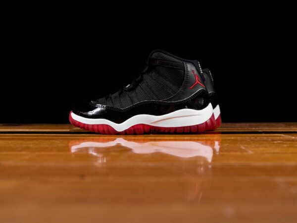 Giày Nike Air Jordan 11 Retro PS 'Bred' 2019 378039-061 - Ảnh 5