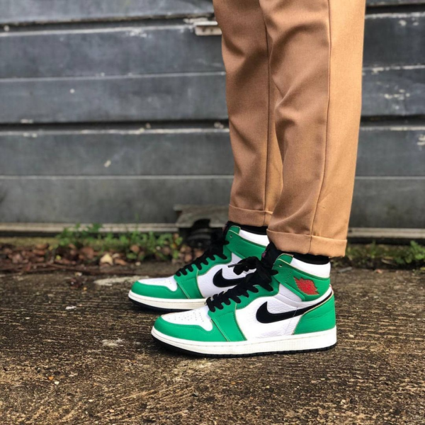 Giày Nike Air Jordan 1 Retro High 'Lucky Green' (W) DB4612-300 - Ảnh 2