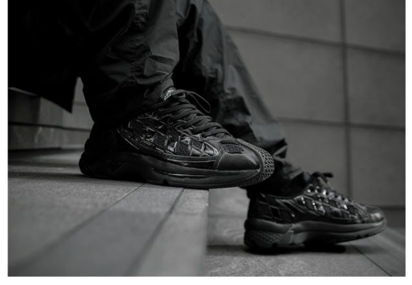 Giày Asics Kiko Kostadinov x Gel Kiril Black 1023A019 001 - Ảnh 6