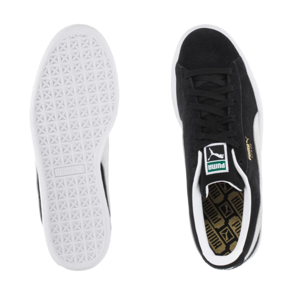 Giày Puma Suede Classic 21 Jr 'Black White' 380560-01 - Ảnh 5