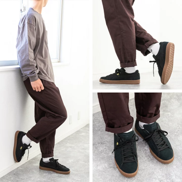 Giày Puma Suede Gum Black 381174-01 - Ảnh 2