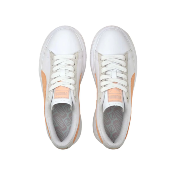 Giay Puma Suede Mayu 'White Orange' 382581-03