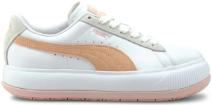 Giay Puma Suede Mayu 'White Orange' 382581-03