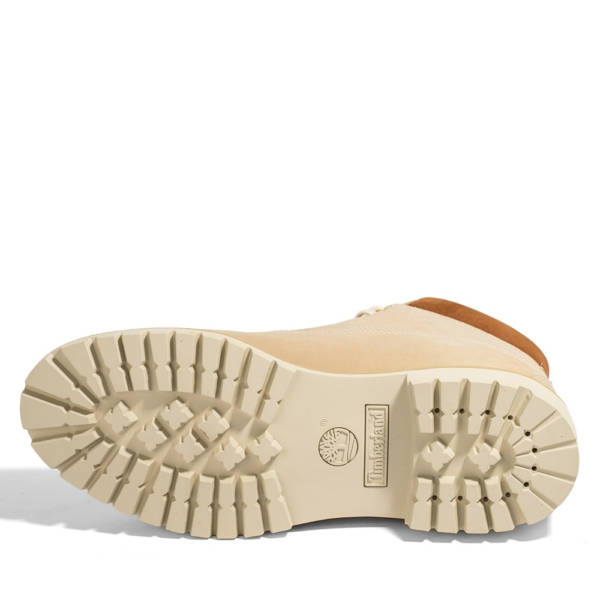 Giày Timberland Men's 6-Inch Waterproof Light Beige Nubuck A2JBX - Ảnh 6