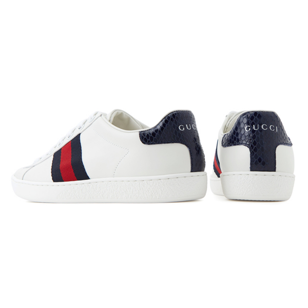 Giày Gucci Wmns Ace 'White Blue Red' 387993-02JR0-9072 - Ảnh 7