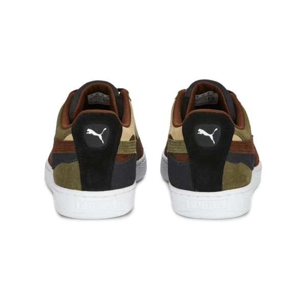 Giay Puma Suede 'Camowave Olive' 389277-01