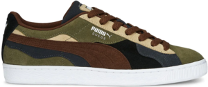 Giay Puma Suede 'Camowave Olive' 389277-01