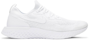 Giày Nike Epic React Flyknit 'Triple White' AQ0067-102