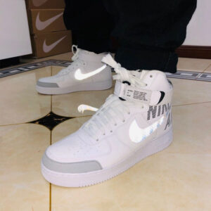Alternative view of Giày Nike Air Force 1 High 'Under Construction White' CQ0449-100
