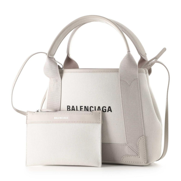 Túi Balenciga Navy Cabas XS Bag 'Beige' 390346-2HH3N-2762 - Ảnh 2