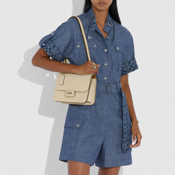 Túi Coach Ally Shoulder Bag 3928 B4 IY - Ảnh 4