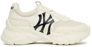 Giày MLB Bigball Chunky Mesh New York Yankees 'White' 3ASHCE12N-50CRS