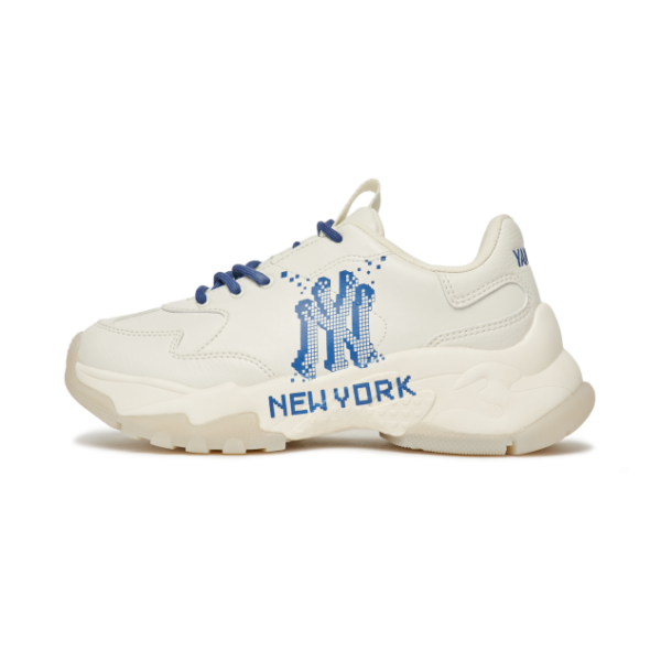 Giày MLB Bigball Chunky Mesh New York Yankees 'White Blue' 3ASHCD22N-50BLD - Ảnh 3