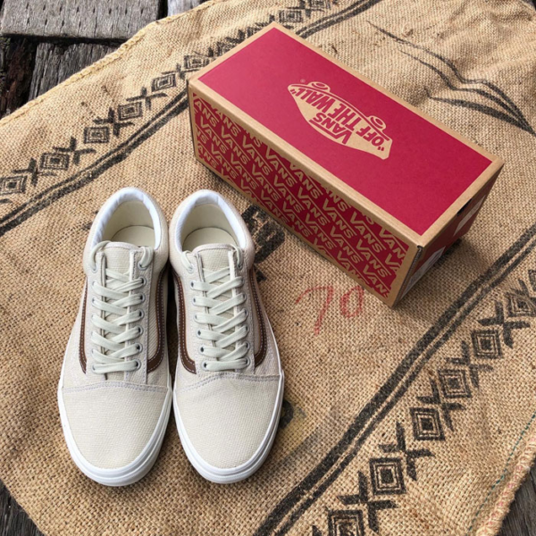 Giày Vans Old Skool 'Desert Twill Brown' VN0A5JMIBUE - Ảnh 4