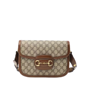 Túi Gucci Horsebit 1955 Shoulder GG Supreme Brown ‎602204-92TCG-8563