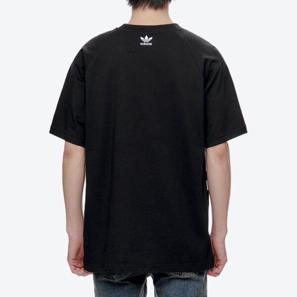 Áo Adidas Big Trefoil Boxy Tee Black FM9904 - Ảnh 6