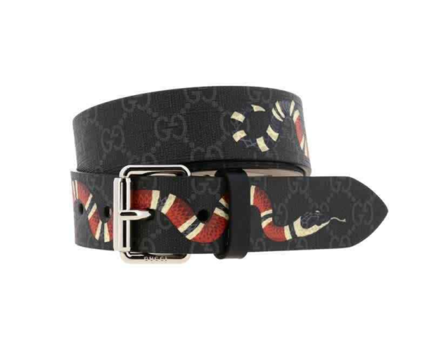 Thắt Lưng Gucci Kingsnake Print Belt 434520-K5O1N-1087 - Ảnh 6
