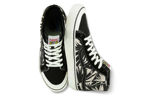 Giày Vans SK8-Hi Hawaii 'Black' VN0A4VHE9Z9 - Ảnh 3