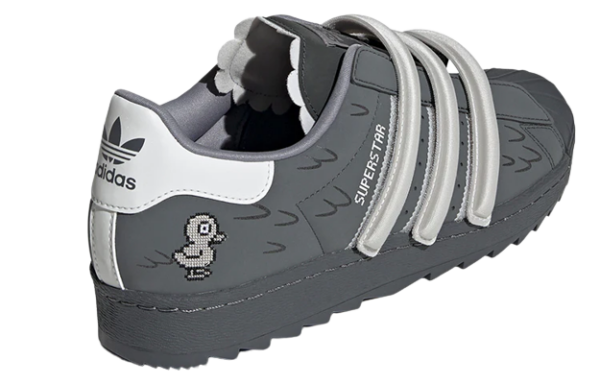 Giày Adidas Superstar 80s Melting Sadness Duck 'Grey' GZ6992 - Ảnh 7