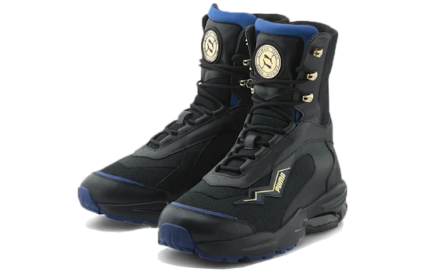 Giày Balmain X Puma Cell Stellar Mid 'Black' 373747-01 - Ảnh 2