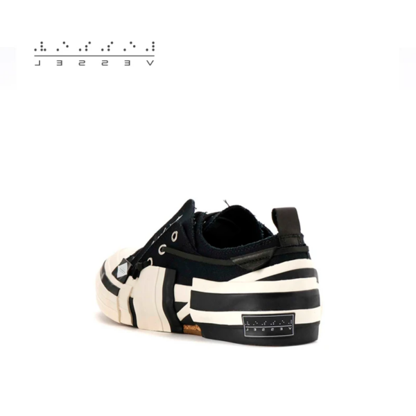 Giày XVESSEL G.O.P Lows for Yohji Yamamoto Black SLS - Ảnh 4