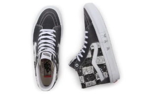 Giay Vans Johnston Skate SK8-Hi Shoes 'Grey' VN0A5FCCAO7