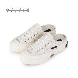 Giay xVESSEL G.O.P. Slip On 'White Tweed'