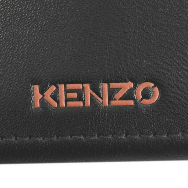 Ví Kenzo Cadet Zipped Leather Coin Purse FA65PM716L38 - Ảnh 4
