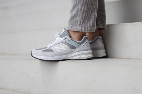 GIÀY NEW BALANCE 990v5 Made In USA 'Nimbus Cloud Silver' M990NA5 - Ảnh 4