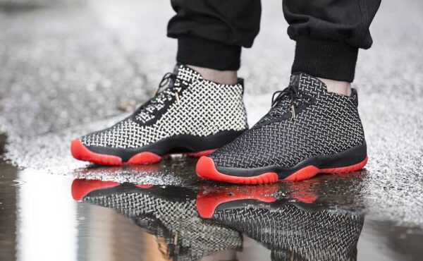 Giày Nike Air Jordan Future Premium Black Infrared 652141-023 - Ảnh 4