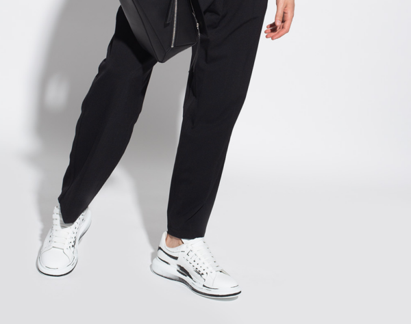 Giày Alexander McQueen Oversized Sneaker 'White' 662642-WIA4Q-9000 - Ảnh 3