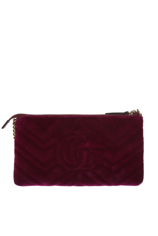 Túi Gucci GG Marmont Shoulder Bag Red 443447 9QIDT 5671 - Ảnh 2