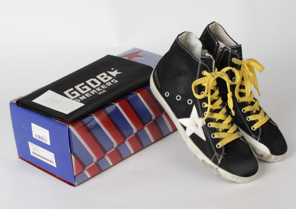 Giày Golden Goose Francy Black GARMS591-B13 - Ảnh 5