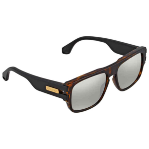 Alternative view of Kính Gucci SIlver Square 'Havana Black' GG0664S-004-58