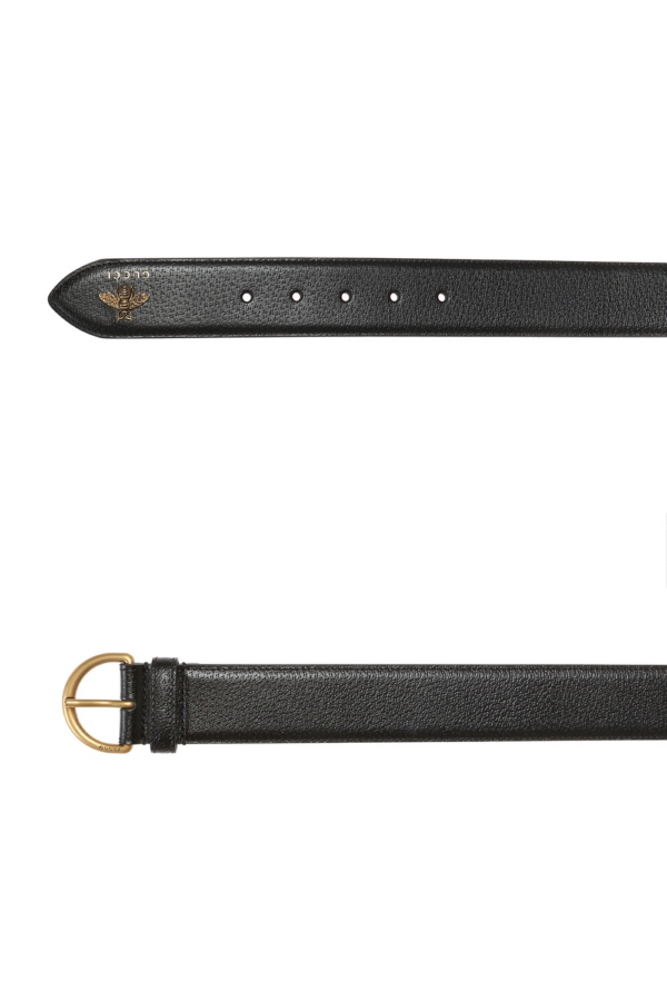 Thắt Lưng GUCCI Antique Bee Stud Belt 523307-DJ20T-1000 - Ảnh 5