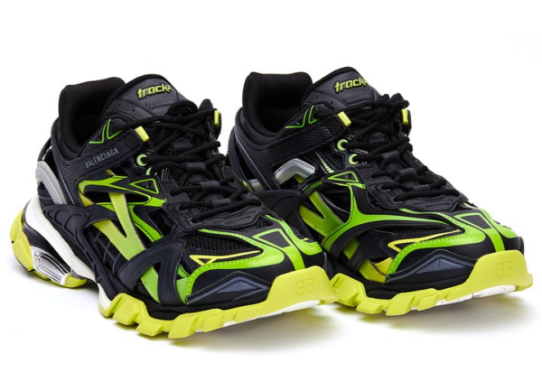 Giày Balenciaga Track.2 Trainer Black Yellow Green 568614-W2GN3-1073 - Ảnh 6