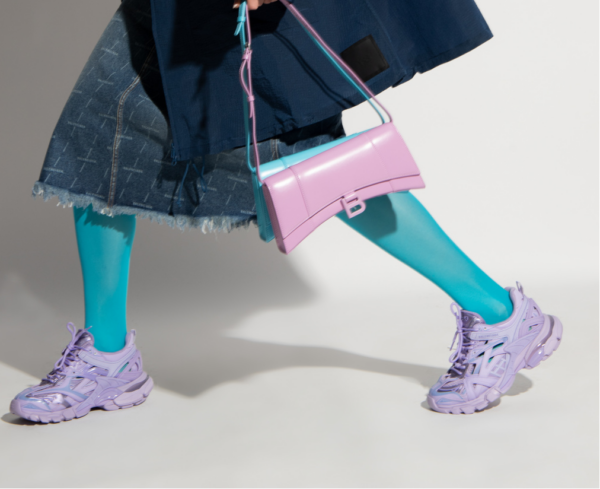Giày Balenciaga Track 2.0 Sneaker in LILAC 568615-W3AG1-5310 - Ảnh 3