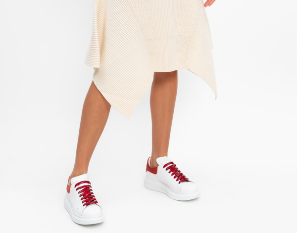 Giày Alexander McQueen Oversized Sneaker Weiss 621056-WHXMT-9727 - Ảnh 5